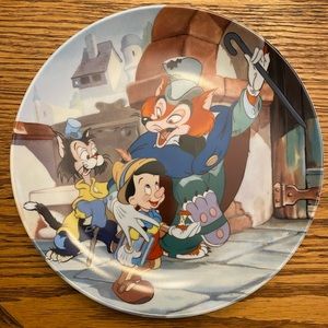 Walt Disney limited edition Pinocchio decorative plate. Knowles China